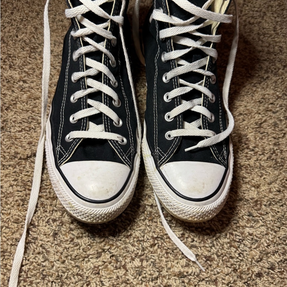 Converse Black High-Top Sneakers